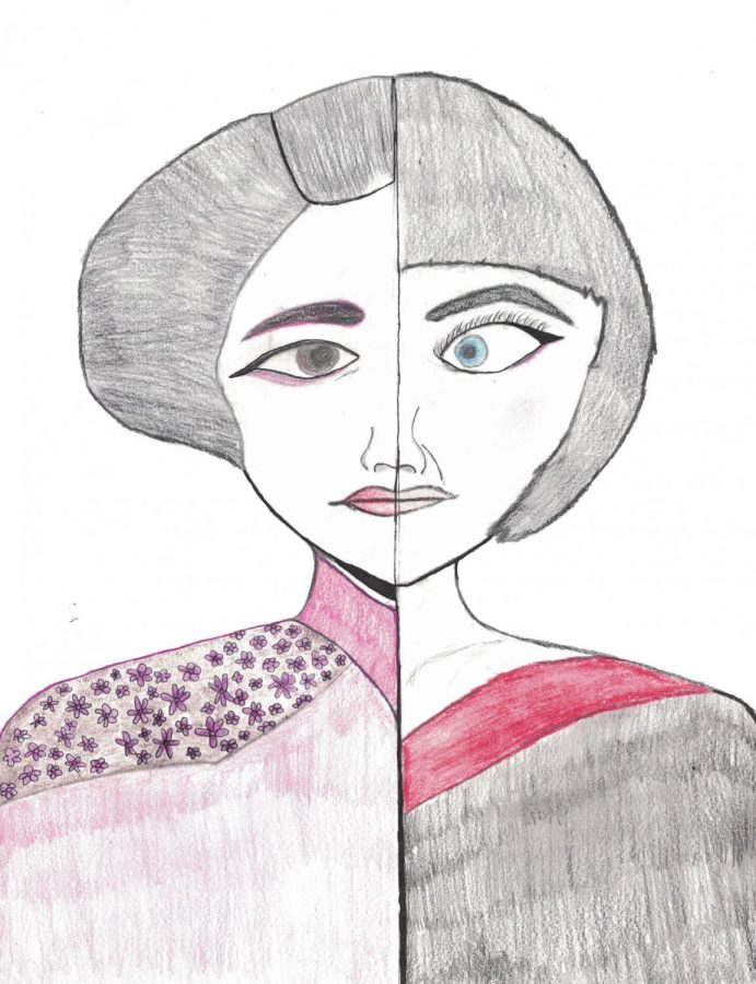 Depiction of a geisha (L) and a culturally offensive costume (R)