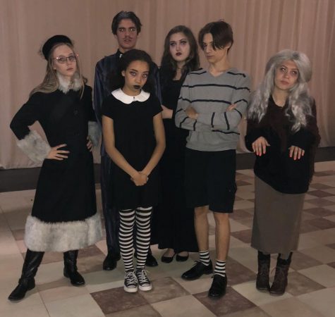 The cast of House Hunters: Supernatural. 

The Alans family - From left to right: Alex Tweed (11), Issac Munoz (12), Sierra Reynolds (12), Maddy Hexom (12), Frankie Daniel (12), Noel Jensen (12)