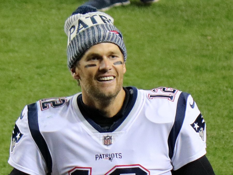 New England Patriots Quarterback Tom Brady in 2017 (photo by Jeffrey Beall)