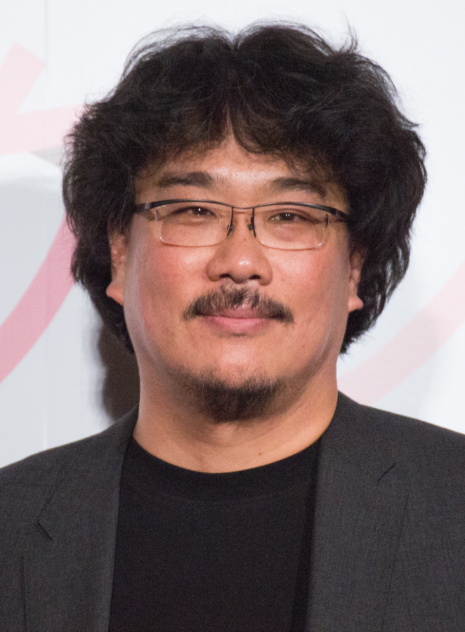 Boon Joon-ho, the director of “Parasite” picture in 2017 at the premiere for his film “Okja.”