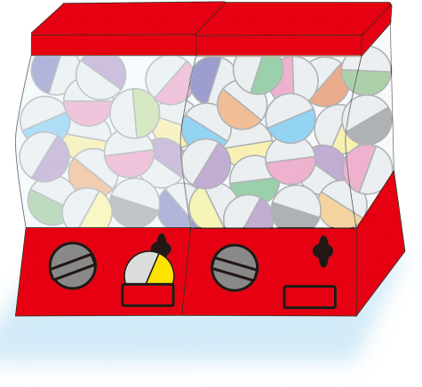 An example as to what the Gacha mechanic might look like in a game. This one is similar to a gumball machine.