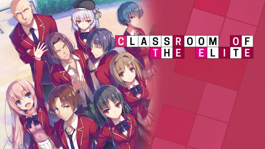An illustration of the Classroom of the Elite series, Courtesy of Shōgo Kinugasa, Shunsaku Tomose, and Media Factory