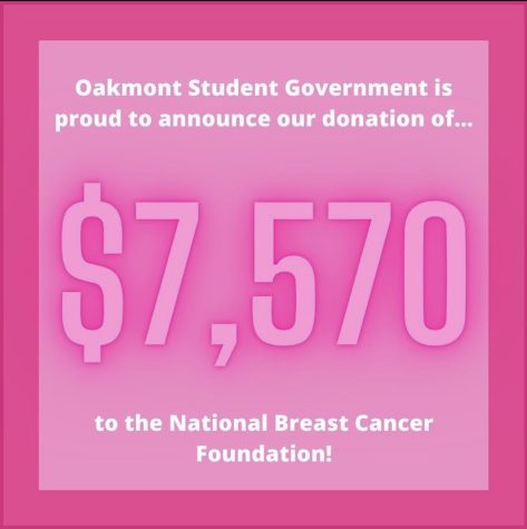 
Oakmont’s student government announced the donation on Wednesday Oct. 27 on their Instagram
