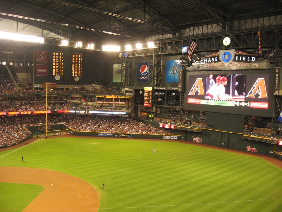 Chase Field awaits playoff action from a disappointing Diamondbacks team.
