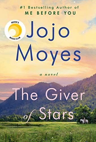 Best selling cover for “The Giver of Stars” depicts beautiful southern sunset.