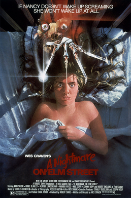 Movie poster for “A Nightmare on Elm Street.