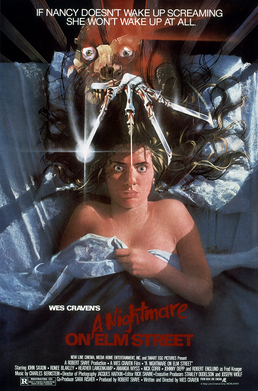 Movie poster for “A Nightmare on Elm Street."