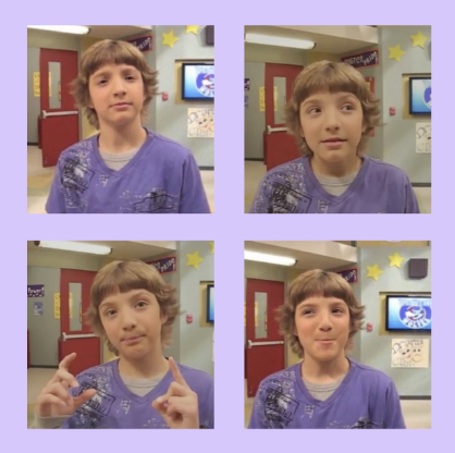 Jake Short’s various comedic facial expressions present in the popular memes.
