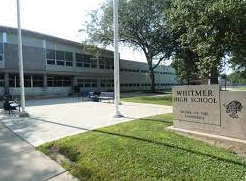 Whitmer High School front campus.