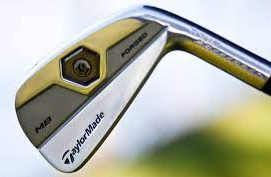 TaylorMade MB Forged iron, one of many clubs in McIlroy’s bag on Tour.
