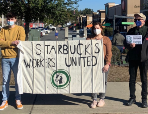 Starbucks workers fight to have full staff at all union stores during their busiest time of the year.
