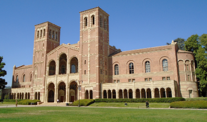 UCLA campus, located in a city where the average rent is $2,800.