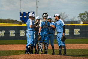 The Oakmont Vikings in game two of the double header on March 31.