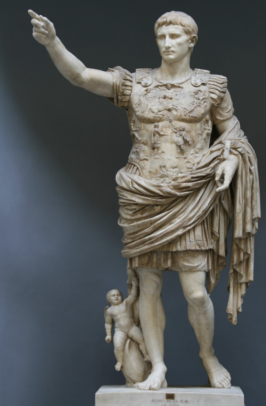 Augustus Caesar, the first Roman emperor after the republic who led the transformation of Rome from a republic to an empire.

PC: worldhistory.org
