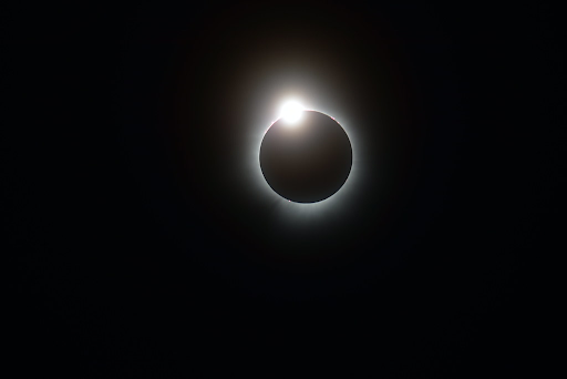 The total solar eclipse that occurred on April 8. PC: Pedro Mendes
