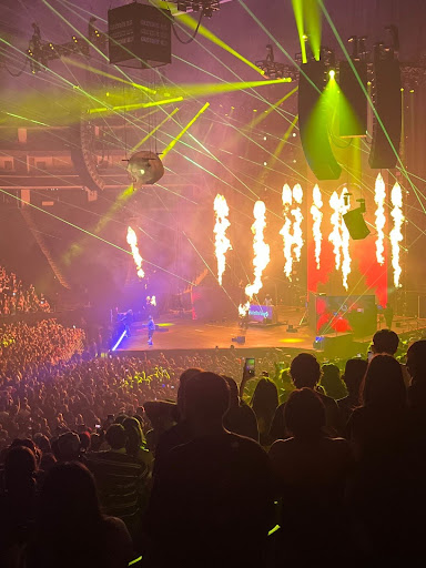 The stadium explodes with excitement as Suicideboys put on a show to remember.