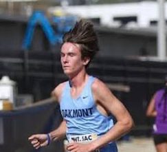 John Carlson running at Mt. SAC Cross Country Invitational in 2024. PC: WestCoastXC