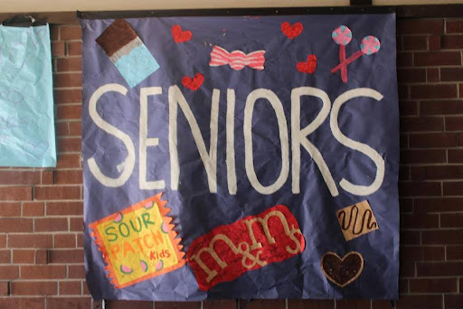 The halls were decorated for Oakmont's Sadies spirit week. PC: Helen Bucio 