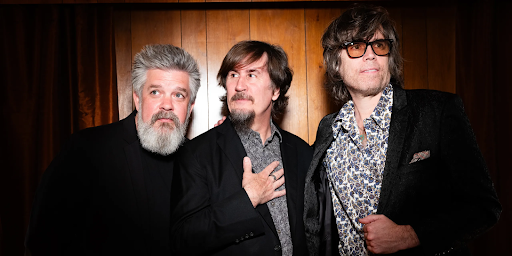 The Mountain Goats returned to three members in 2024 after the departure of bassist Peter Hughes. PC: The Mountain Goats
