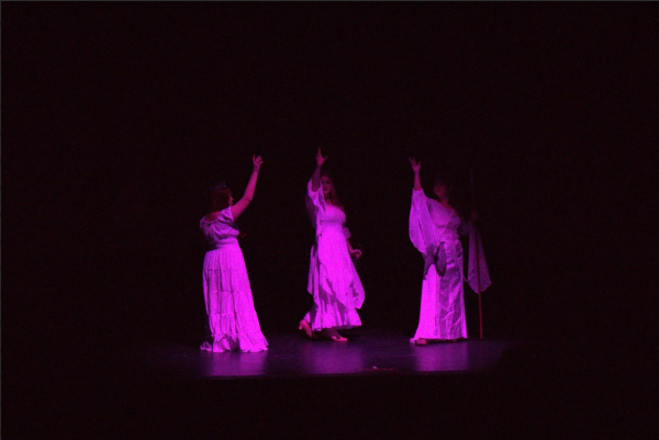 The Three Witches in Oakmont’s “Macbeth” production PC: Dylan Stephenson