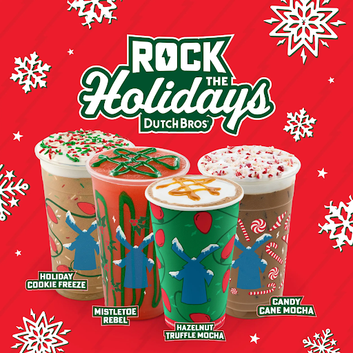 Dutch Bros’ Winter Drinks. PC: Dutch Bros
