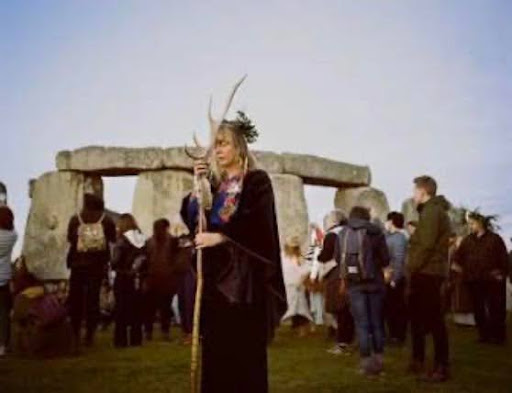 Pagans and witches gather at the Stonehenge for a celebration. PC: National Geographic
