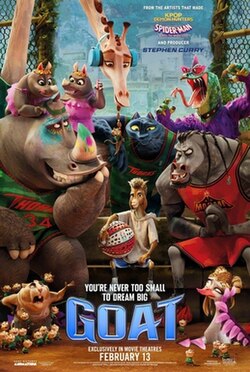 Poster for the movie “Goat” by Sony Pictures. PC: Wikipedia

